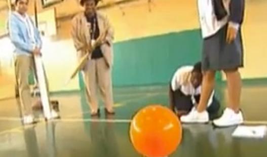 In this video, Landry Middle School 8th grade students work on a project focused on cars that integrate science, language arts, math, and technology.
