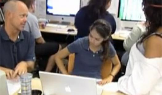 In this project video, High Tech High seniors work on multimedia dioramas integrating art, biology, and technology to promote the San Diego Blood Bank.