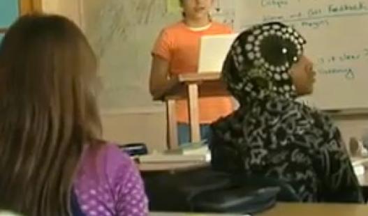 This video features seventh graders working with community experts to create scientifically accurate cartoon pamphlets on beneficial aspects of Bacteria.