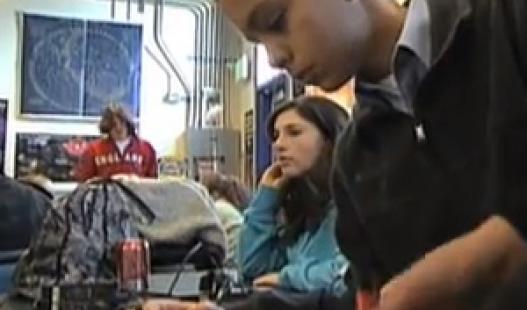 In this video, students in Seattle work in teams to build, test, and re-build their paper wings using better designs for each revision.